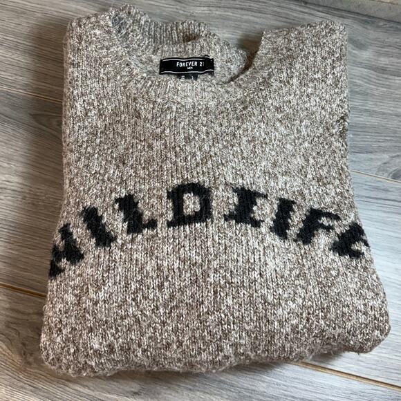Men's Crewneck Sweater - Wildlife forever 21 - Picture 14 of 16